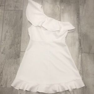 One sleeve rehearsal dress